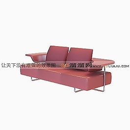3D雙人沙發(fā)模型