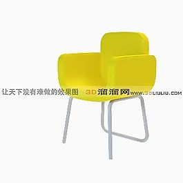 3D休閑椅模型
