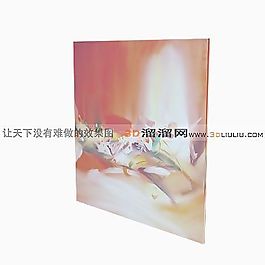 3D裝飾畫模型