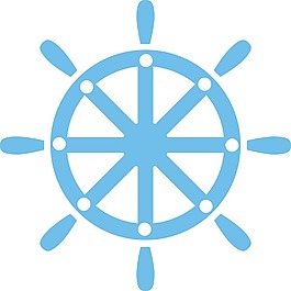 船舶輪簡單圖標(biāo)