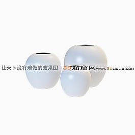 3D瓷器模型