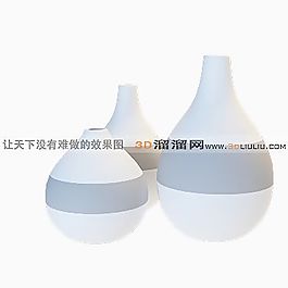 3D瓷器模型