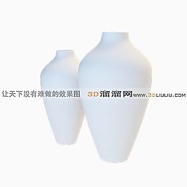 3D花瓶模型