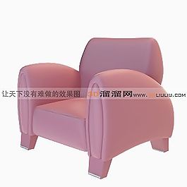 3D沙發(fā)椅模型