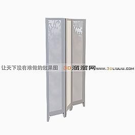 3D屏風(fēng)模型