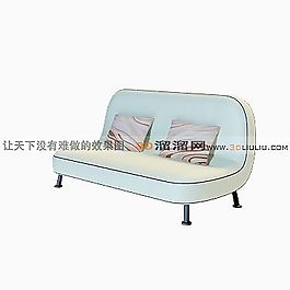 3D雙人沙發(fā)模型