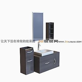 3D洗手臺模型