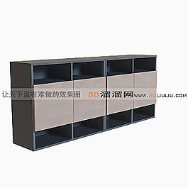 3D柜模型
