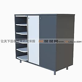 3D柜模型