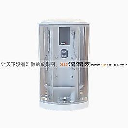 3D淋浴房模型