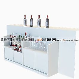 3D酒柜模型