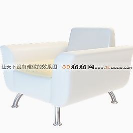 3D單人沙發(fā)模型
