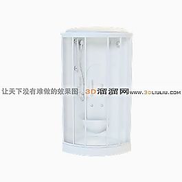 3D淋浴房模型
