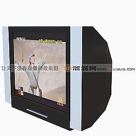 3D電視機模型