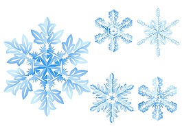 雪花矢量