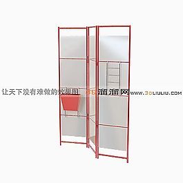 3D屏風(fēng)模型