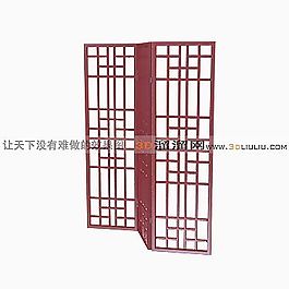 3D屏風(fēng)模型