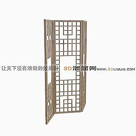 3D隔斷模型