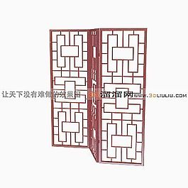 3D隔斷模型