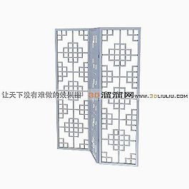 3D屏風(fēng)模型