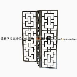3D屏風(fēng)模型