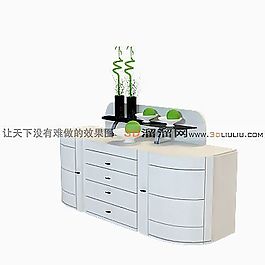 3D邊柜模型