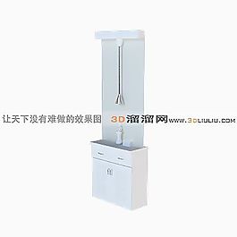 3D鞋柜模型