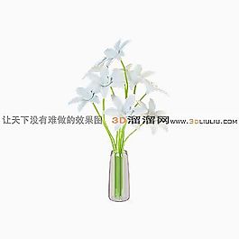 3D花瓶模型