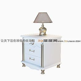 3D床頭柜模型