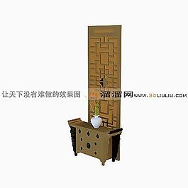 3D桌子模型