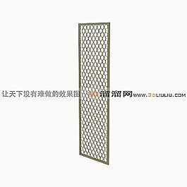 3D隔斷模型