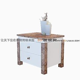 3D邊柜模型