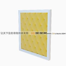 3D隔斷模型