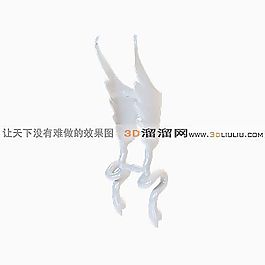 3D歐式構(gòu)件模型