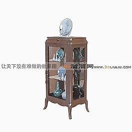 3D邊柜模型