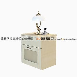 3D邊柜模型