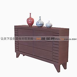 3D邊柜模型
