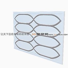 3D隔斷模型