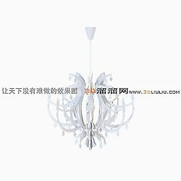 3D歐式吊燈模型