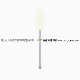 3D落地燈模型