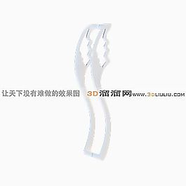 3D歐式構(gòu)件模型