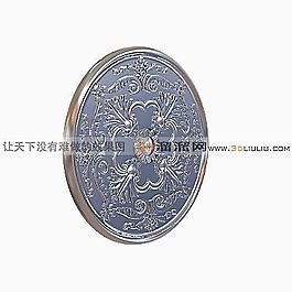 3D歐式構(gòu)件模型