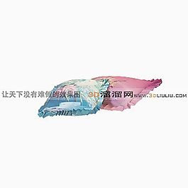 3D枕頭模型