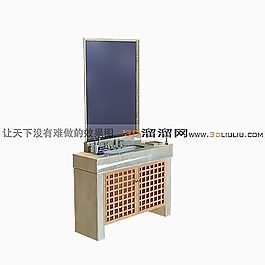 3D洗手臺(tái)模型