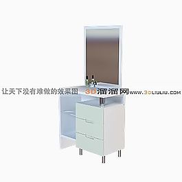 3D梳妆台模型