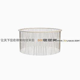 3D吸頂燈模型