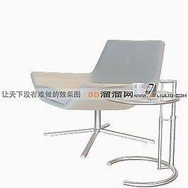 3D休閑椅模型