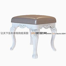 3D沙發(fā)凳模型