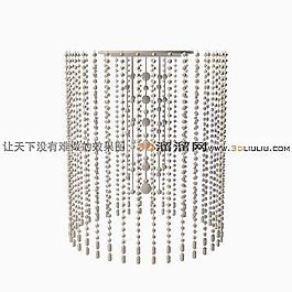 3D吸頂燈模型