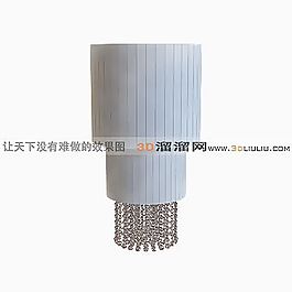 3D吸頂燈模型